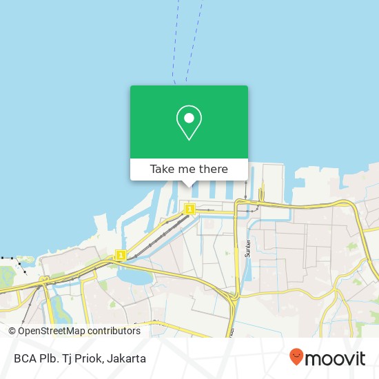 BCA Plb. Tj Priok map