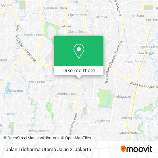 Jalan Tridharma Utama Jalan 2 map