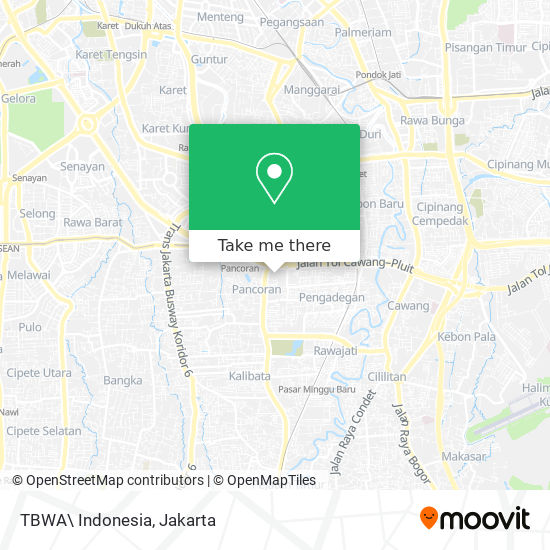 TBWA\ Indonesia map