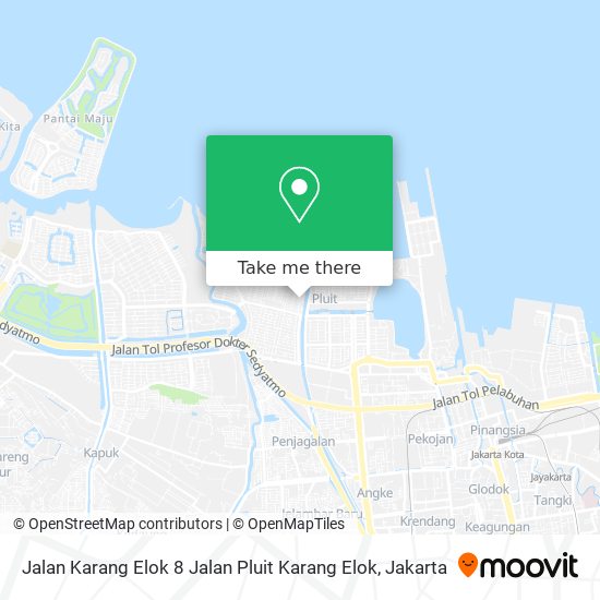 Jalan Karang Elok 8 Jalan Pluit Karang Elok map