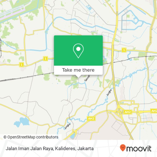 Jalan Iman Jalan Raya, Kalideres map