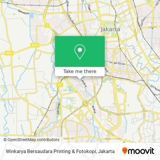 Winkarya Bersaudara Printing & Fotokopi map