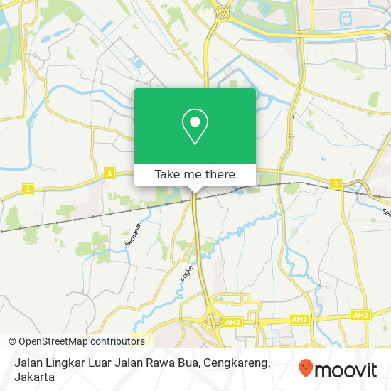 Jalan Lingkar Luar Jalan Rawa Bua, Cengkareng map