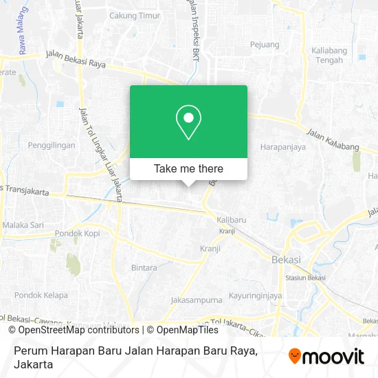 Perum Harapan Baru Jalan Harapan Baru Raya map