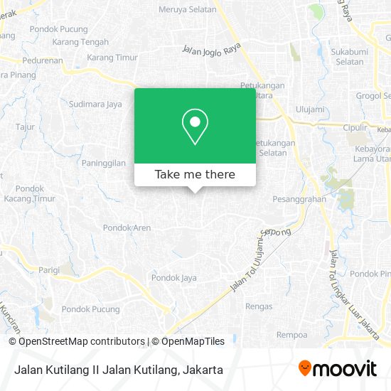 Jalan Kutilang II Jalan Kutilang map