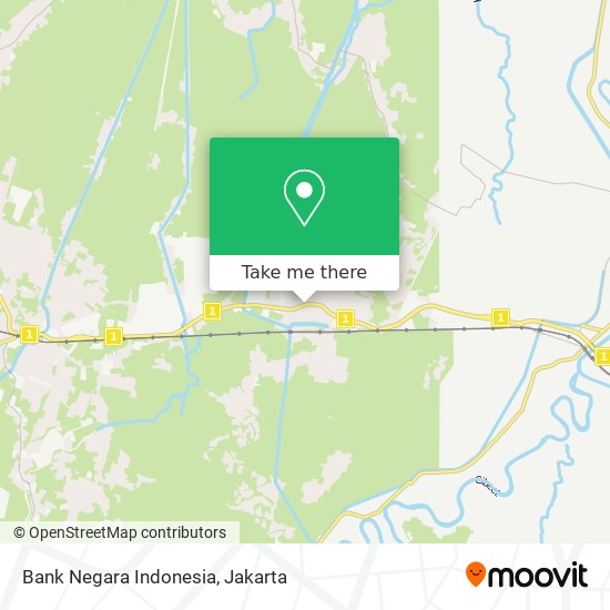 Bank Negara Indonesia map