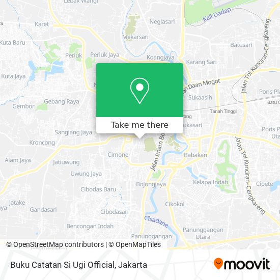 Buku Catatan Si Ugi Official map
