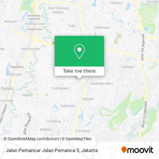 Jalan Pemancar Jalan Pemanca 5 map