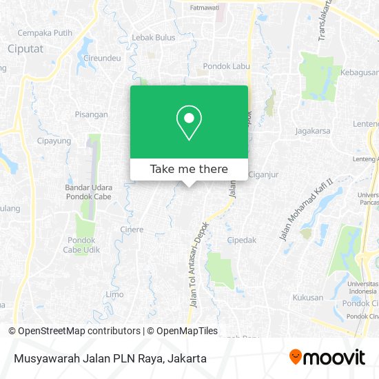 Musyawarah Jalan PLN Raya map