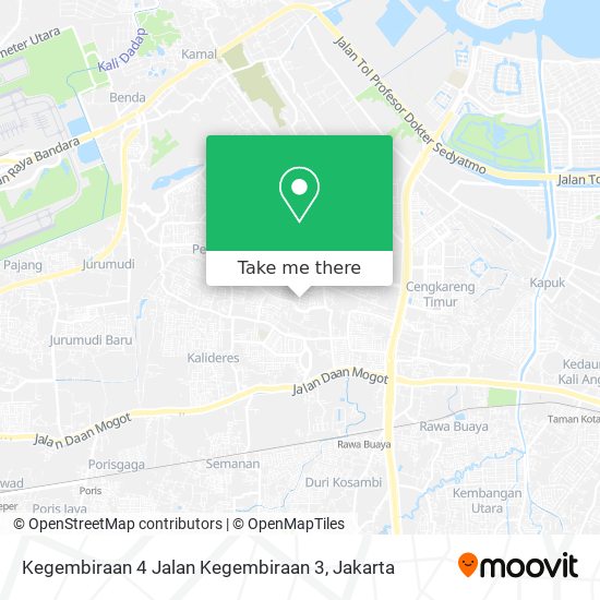 Kegembiraan 4 Jalan Kegembiraan 3 map