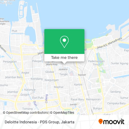 Deloitte Indonesia - PDS Group map