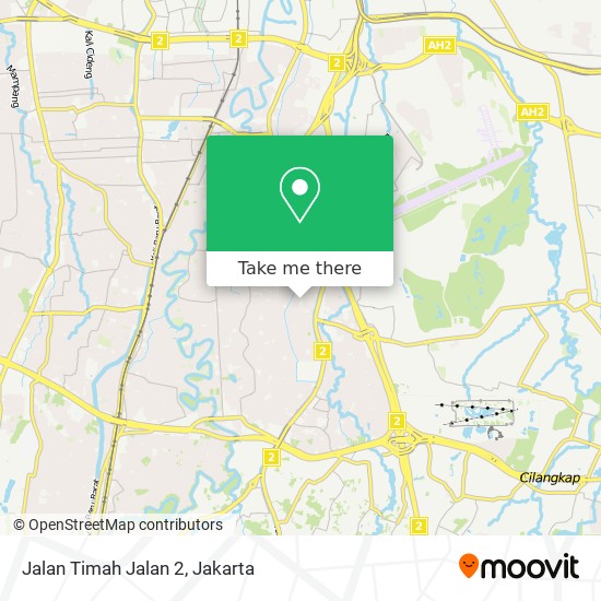 Jalan Timah Jalan 2 map