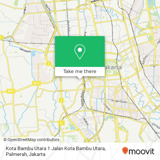 Kota Bambu Utara 1 Jalan Kota Bambu Utara, Palmerah map