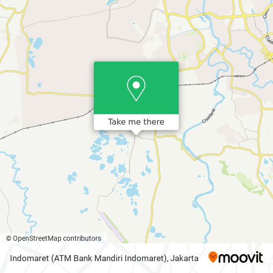 Indomaret (ATM Bank Mandiri Indomaret) map