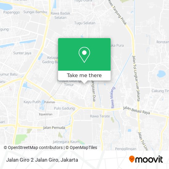 Jalan Giro 2 Jalan Giro map