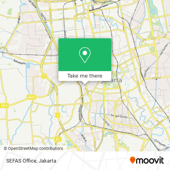 SEFAS Office map