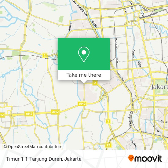 Timur 1 1 Tanjung Duren map