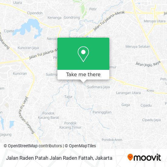 Jalan Raden Patah Jalan Raden Fattah map