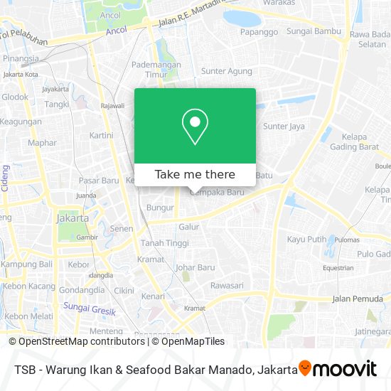 TSB - Warung Ikan & Seafood Bakar Manado map