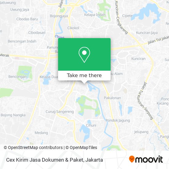 Cex Kirim Jasa Dokumen & Paket map