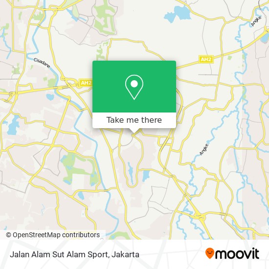 Jalan Alam Sut Alam Sport map