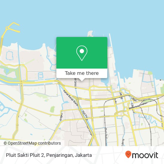 Pluit Sakti Pluit 2, Penjaringan map