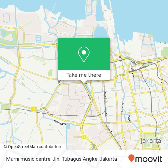 Murni music centre, Jln. Tubagus Angke map