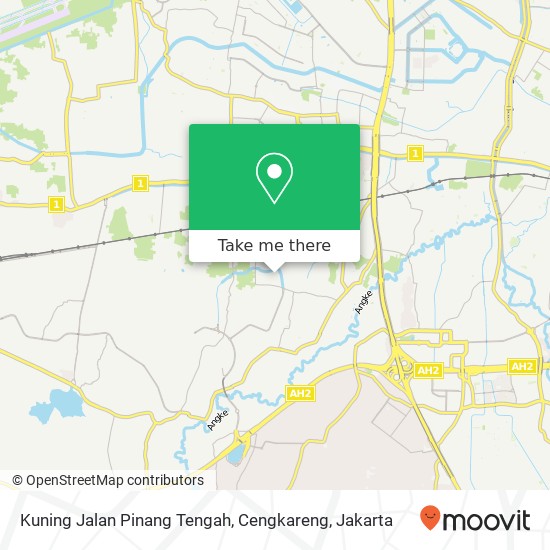 Kuning Jalan Pinang Tengah, Cengkareng map