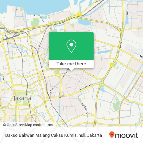 Bakso Bakwan Malang Caksu Kumis, null map