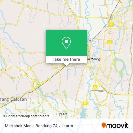 Martabak Manis Bandung 74 map