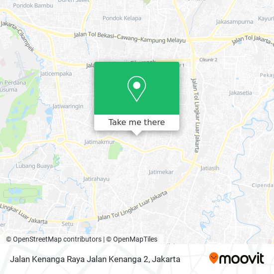 Jalan Kenanga Raya Jalan Kenanga 2 map