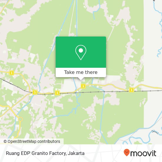 Ruang EDP Granito Factory map