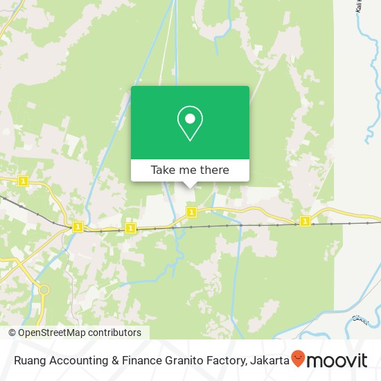 Ruang Accounting & Finance Granito Factory map