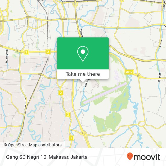 Gang SD Negri 10, Makasar map