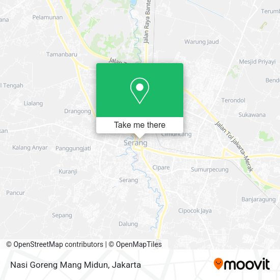 Nasi Goreng Mang Midun, NASIONAL1 map