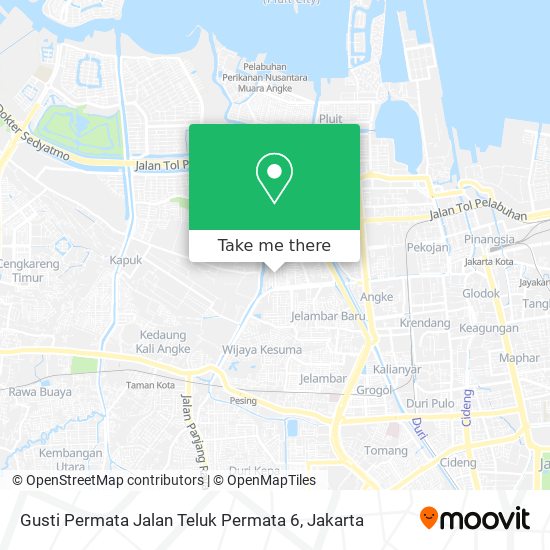 Gusti Permata Jalan Teluk Permata 6 map