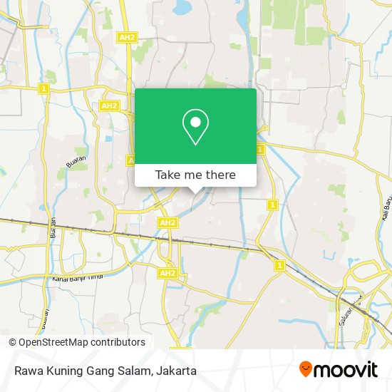 Rawa Kuning Gang Salam map