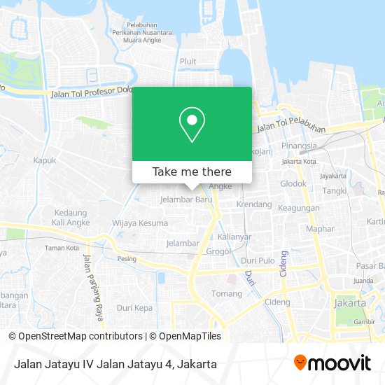 Jalan Jatayu IV Jalan Jatayu 4 map