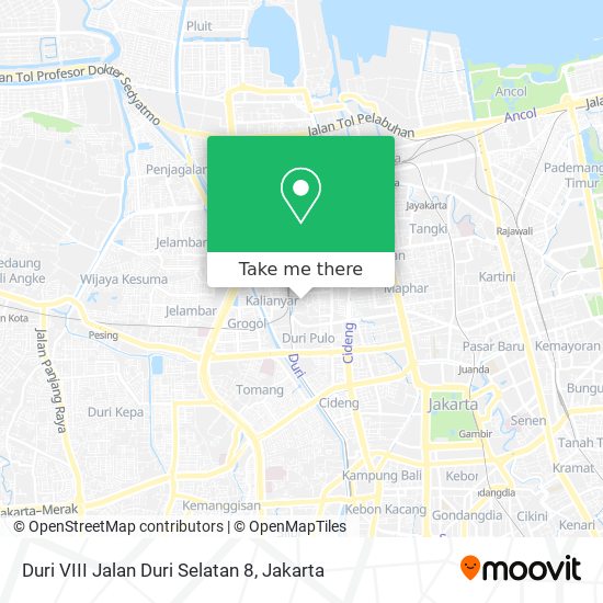 Duri VIII Jalan Duri Selatan 8 map