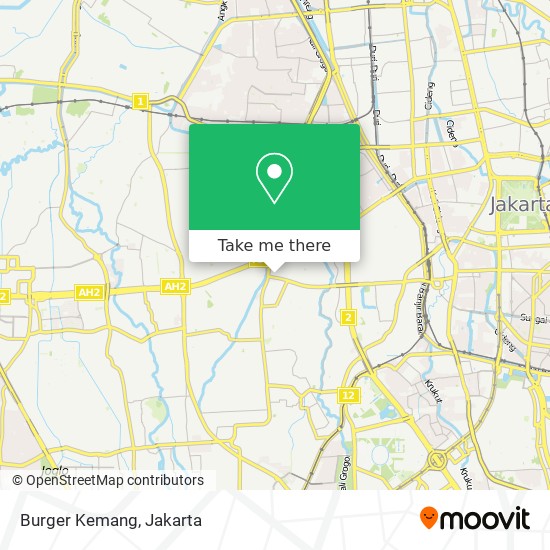 Burger Kemang map