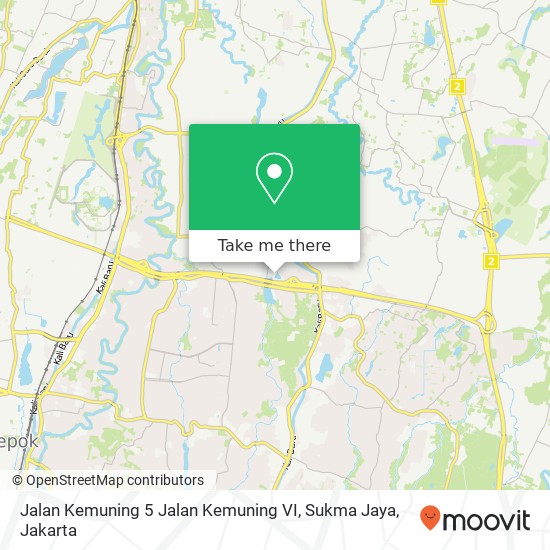 Jalan Kemuning 5 Jalan Kemuning VI, Sukma Jaya map