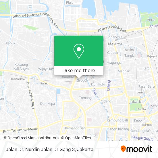 Jalan Dr. Nurdin Jalan Dr Gang 3 map