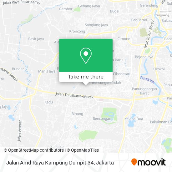 Jalan Amd Raya Kampung Dumpit 34 map