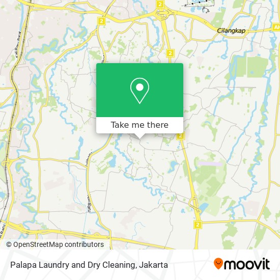 Palapa Laundry and Dry Cleaning map