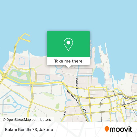 Bakmi Gandhi 73 map