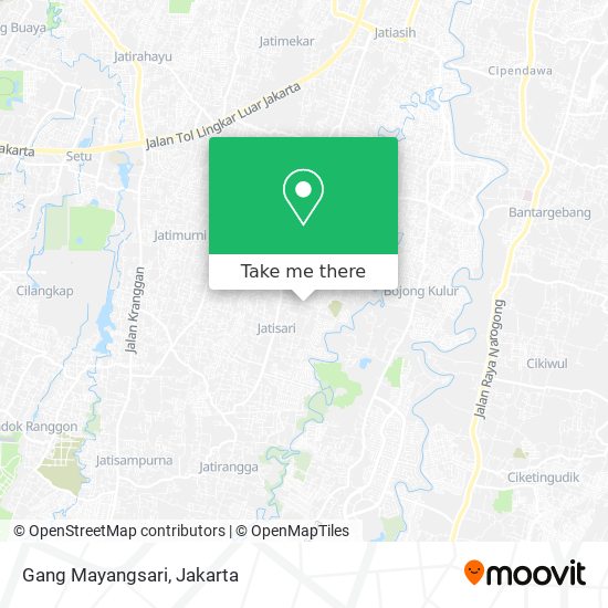 Gang Mayangsari map