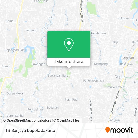 TB Sanjaya Depok map