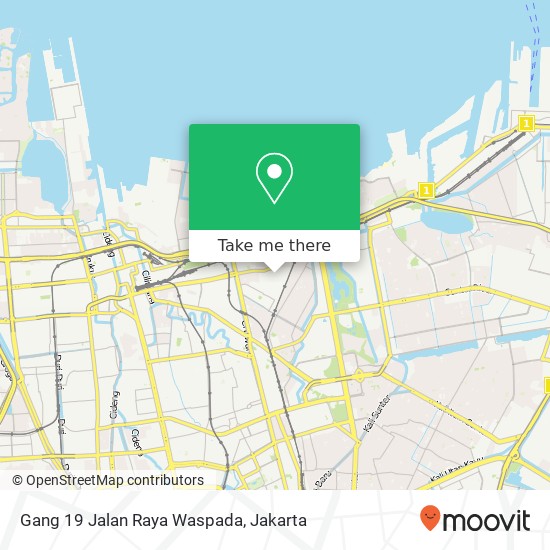 Gang 19 Jalan Raya Waspada map