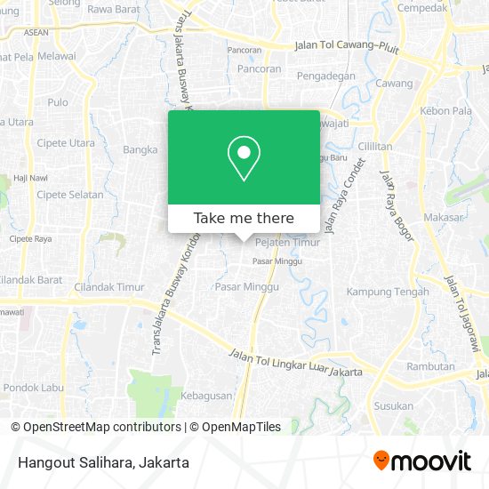 Hangout Salihara map