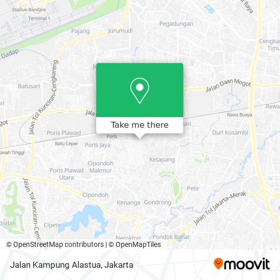 Jalan Kampung Alastua map